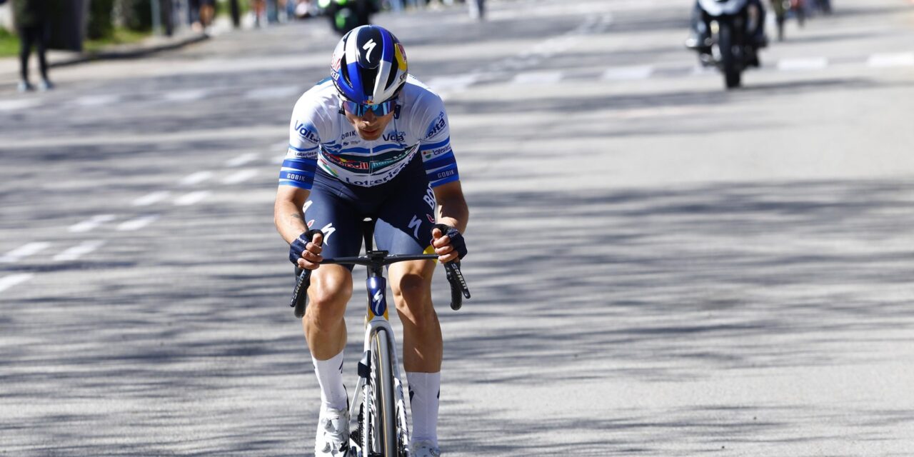 Verloren bonificatiesprint blijkt sleutel tot succes voor Primoz Roglic in Ronde van Catalonië