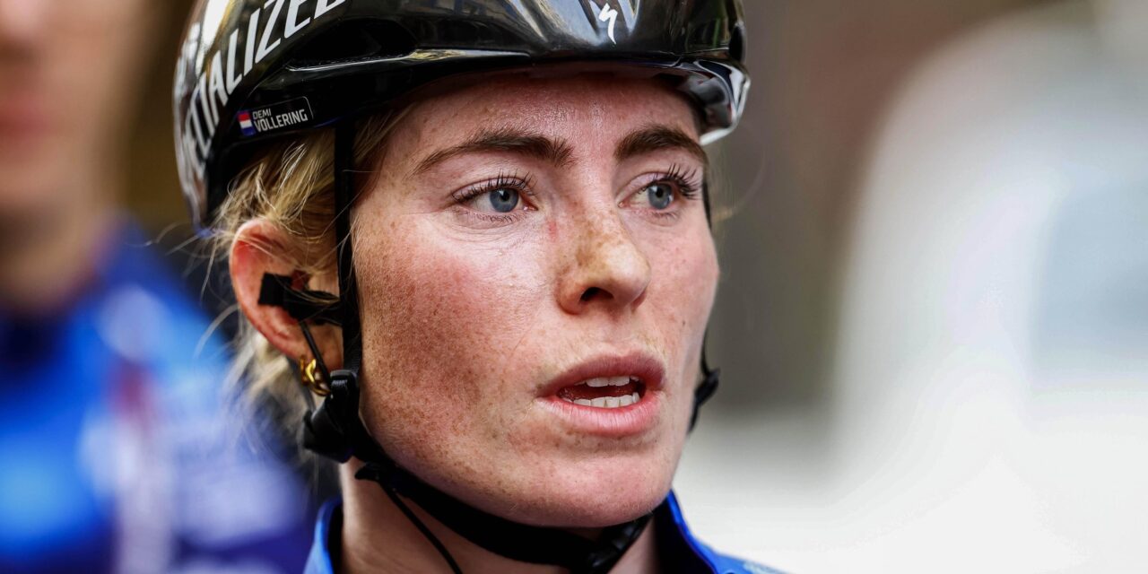 Demi Vollering verkende parcours Strade Bianche: “Plek waar ik wil aanvallen heb ik in gedachten”