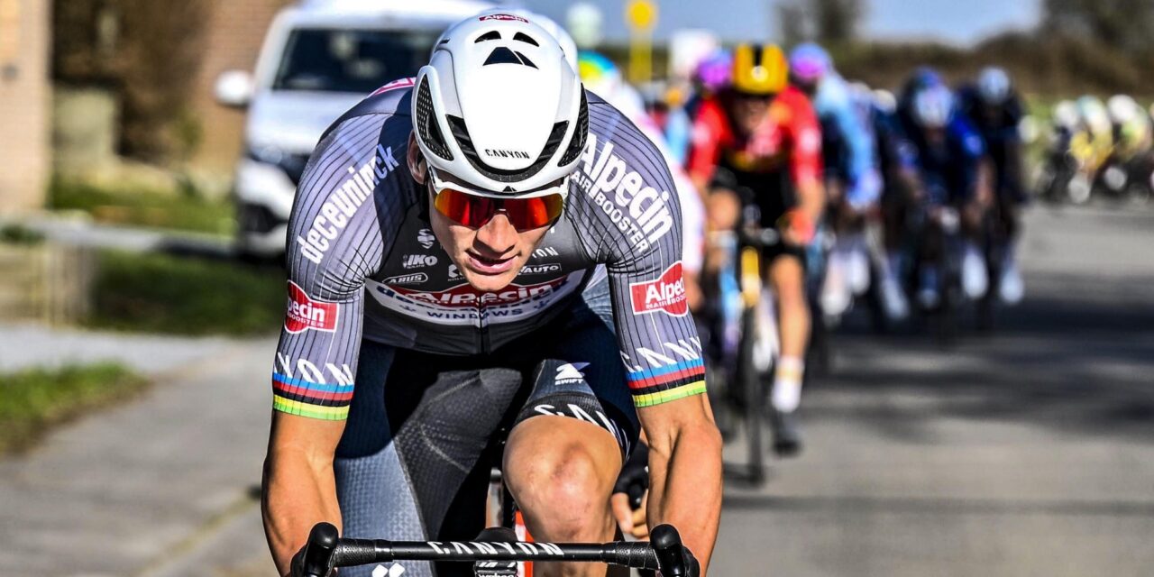 Mathieu van der Poel wil in Tirreno-Adriatico ‘af en toe’ koersen zoals in gedenkwaardige editie van 2021