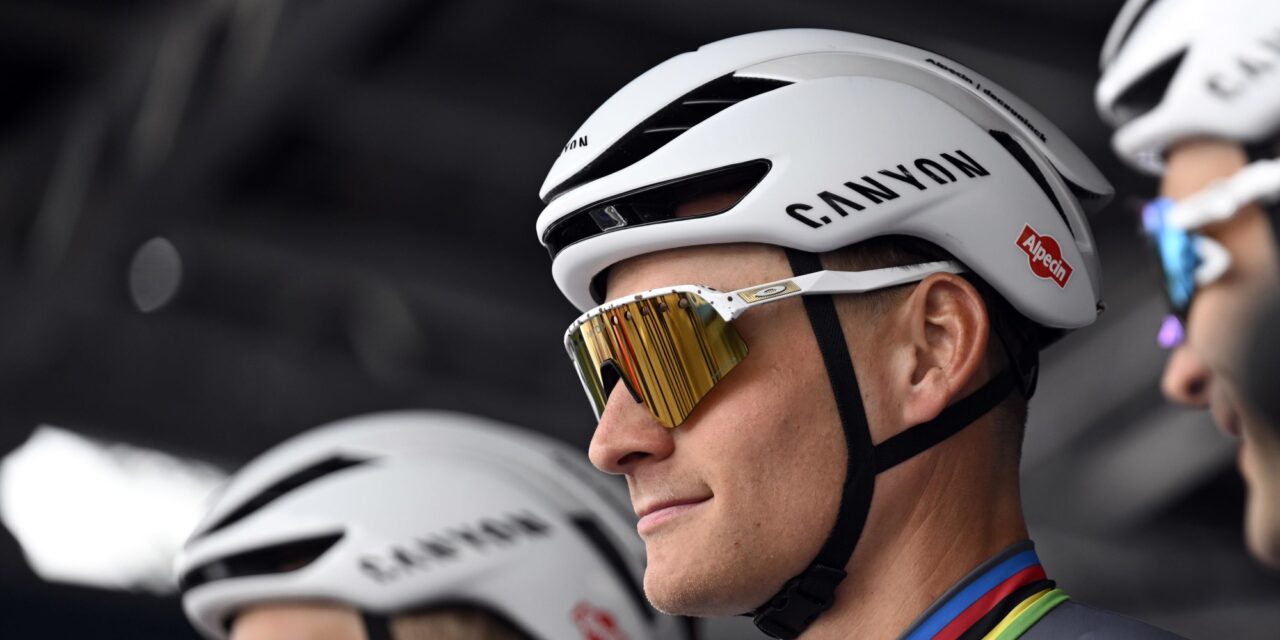Na anderhalf jaar stapt Mathieu van der Poel tóch over op nieuwe helm