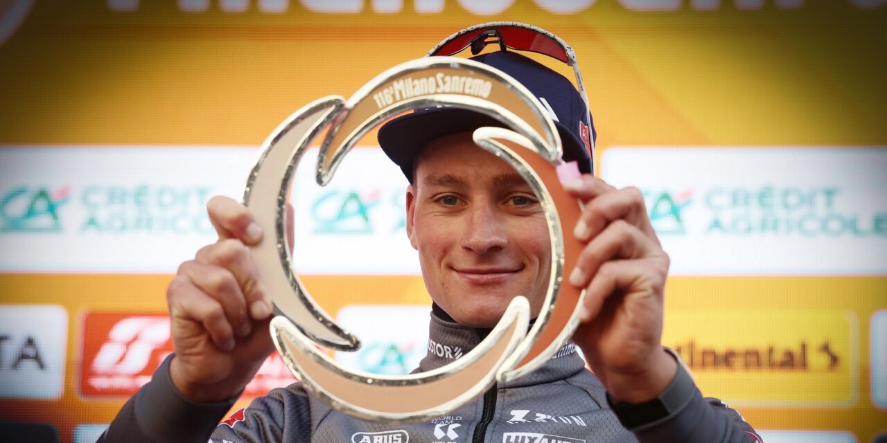 Is zege Mathieu van der Poel in Milaan-San Remo zijn mooiste?