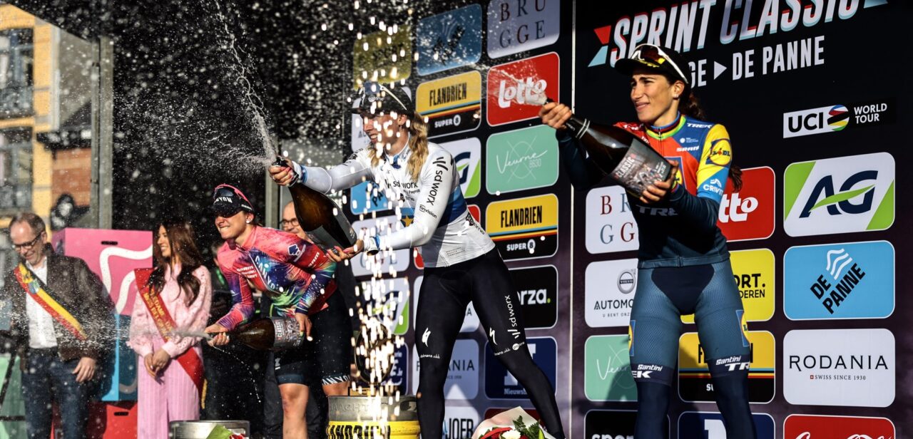 Lorena Wiebes weet waarom het bij de vrouwen donderdag wél goed ging in Brugge-De Panne