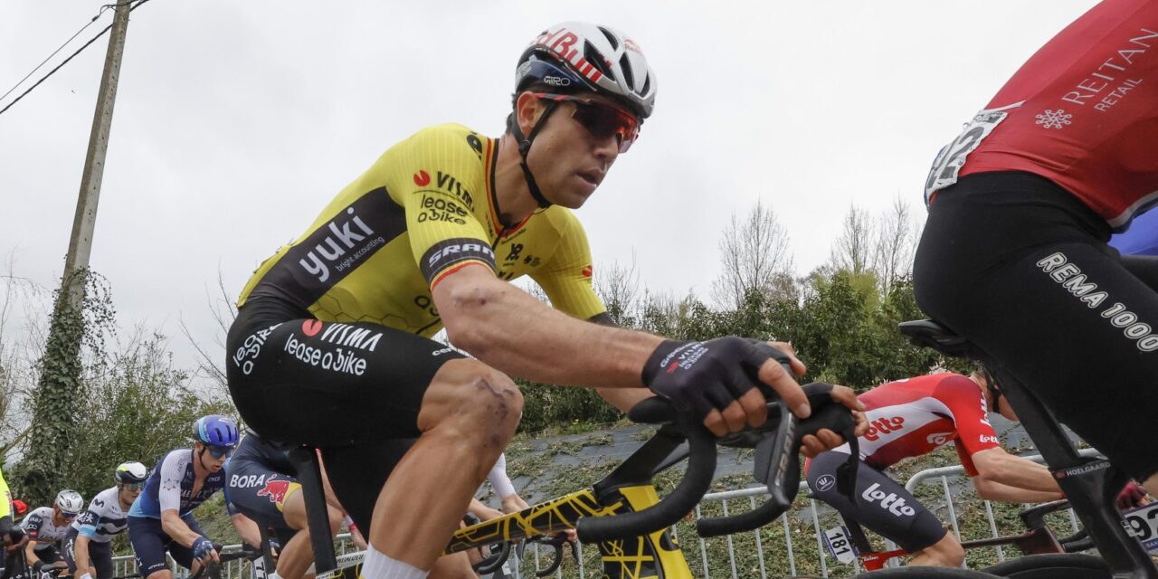 Wout van Aert koerst onzichtbaar in E3 Saxo Classic: “Zat niet goed genoeg in positie”