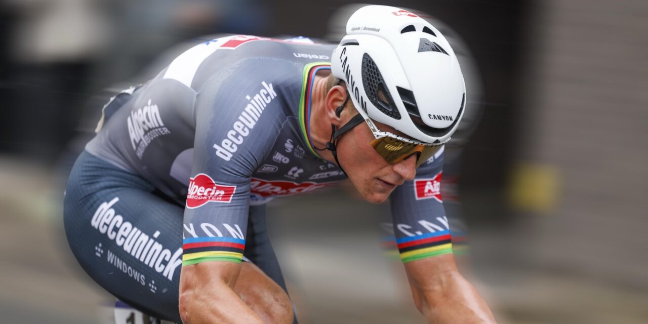 Mathieu van der Poel degradeert tegenstand in E3 Saxo Classic: “Maar in de Ronde rijdt ook ene Tadej”