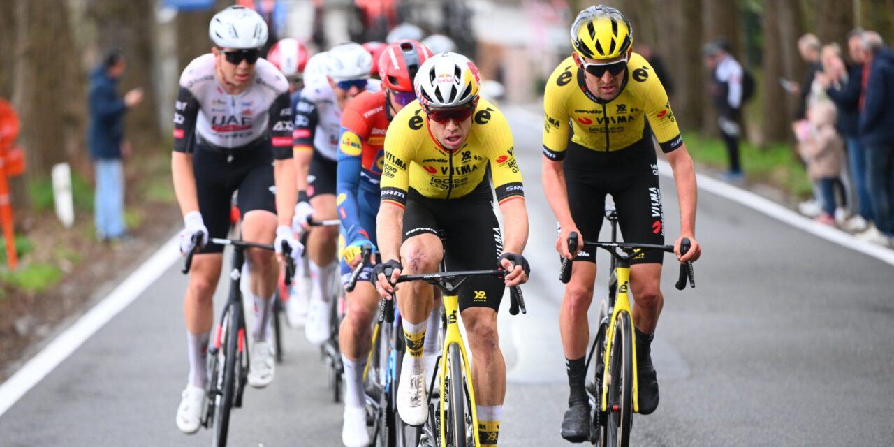 Hoopvolle cijfers? Wout van Aert reed Oude Kwaremont sneller op dan Pedersen en Ganna