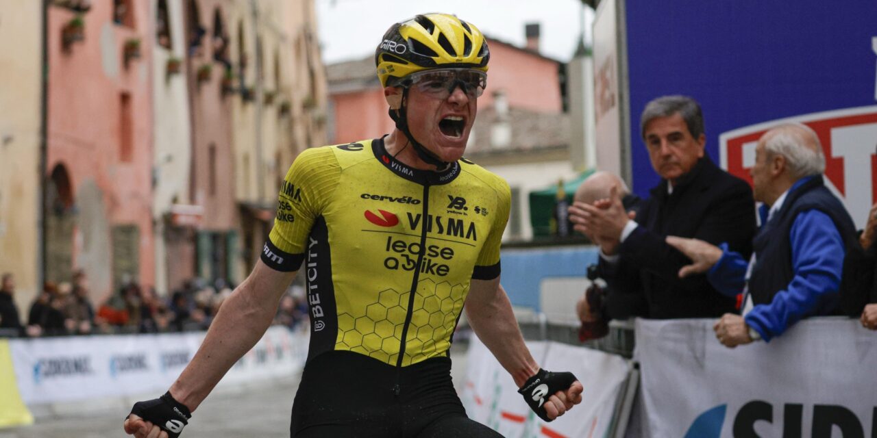 Ben Tulett bezorgt Visma | Lease a Bike dubbelslag in Settimana Internazionale Coppi e Bartali