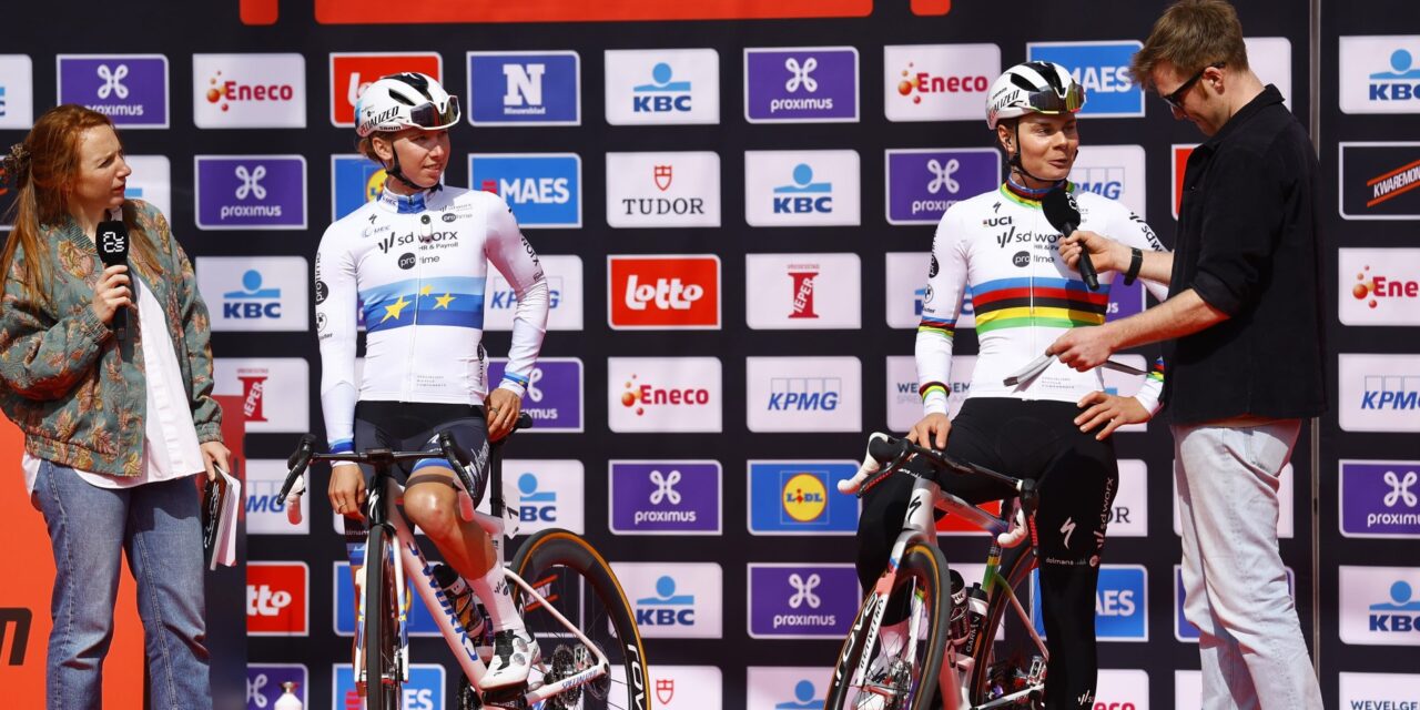 Lotte Kopecky gaat voor dubbel, Lorena Wiebes kijkt uit naar ‘bijzondere’ sprint op Roubaix-velodroom