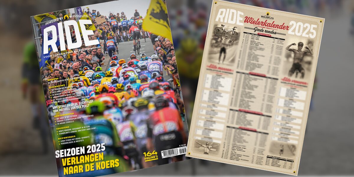 Laatste kans: Bestel nu de nieuwe RIDE Magazine en krijg een Seizoensposter 2025 gratis