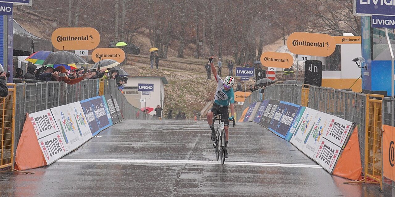 Nobele onbekende Callejas verrast favorieten in koninginnenrit Giro dAbruzzo, Fiorelli verliest leiderstrui