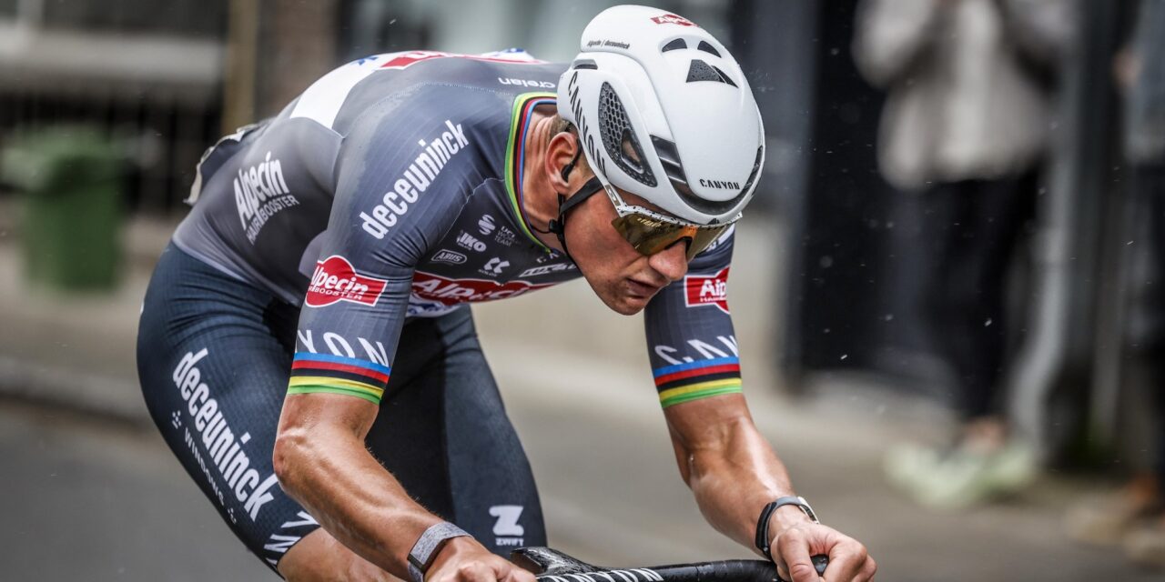 Geheim wapen voor de Ronde? Mathieu van der Poel test nieuw materiaal