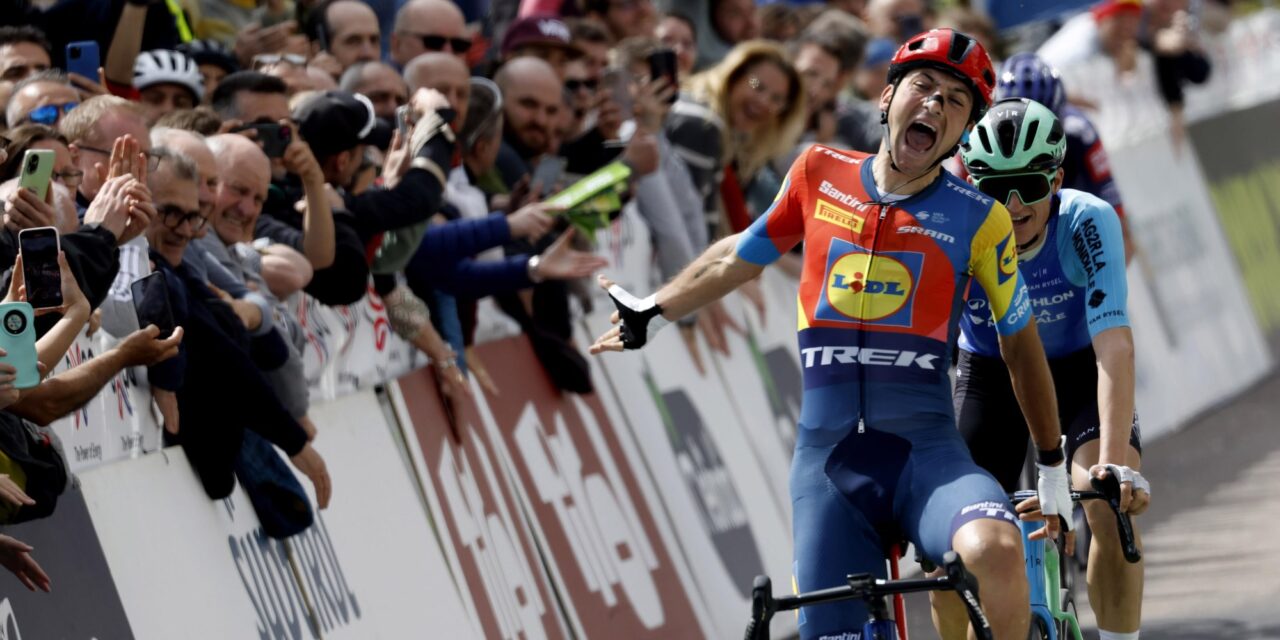 Na bijna twee jaar mag Giulio Ciccone weer eens juichen: “Ik had dit echt nodig”