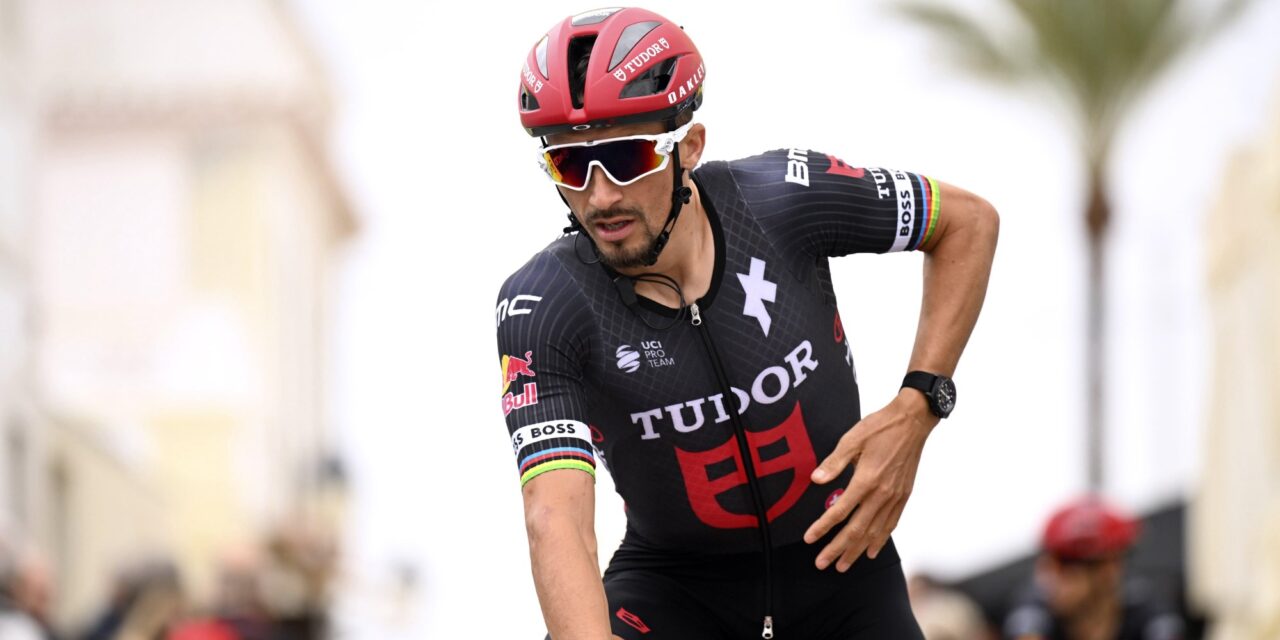 Julian Alaphilippe moet passen voor Ronde van Vlaanderen