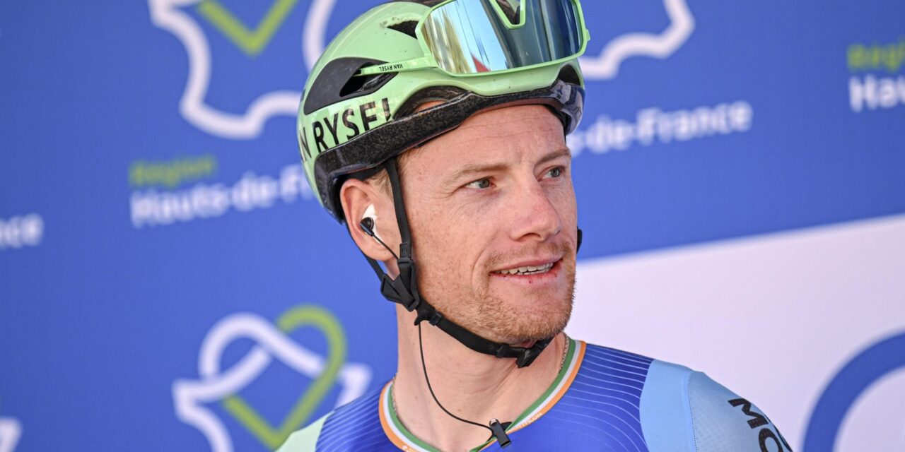 Sprinter Sam Bennett klopt (met het zuur tot achter zijn oren) puncheurs in Région Pays de la Loire Tour
