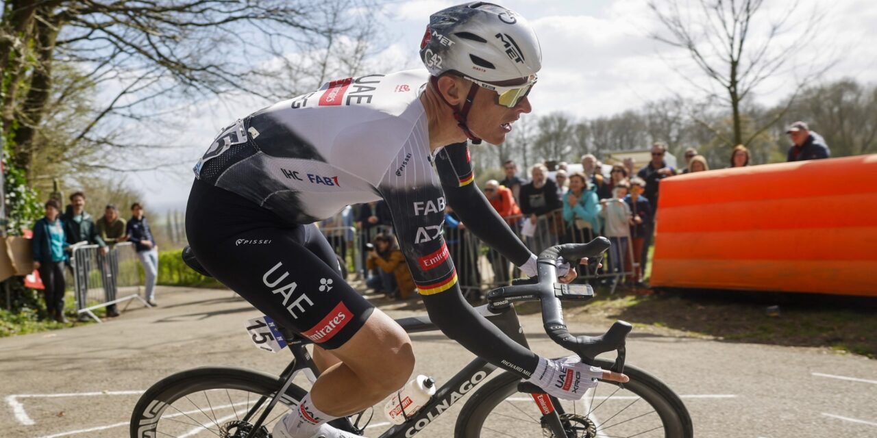 Tadej Pogacar kan gewoon rekenen op gevallen Nils Politt in Ronde van Vlaanderen