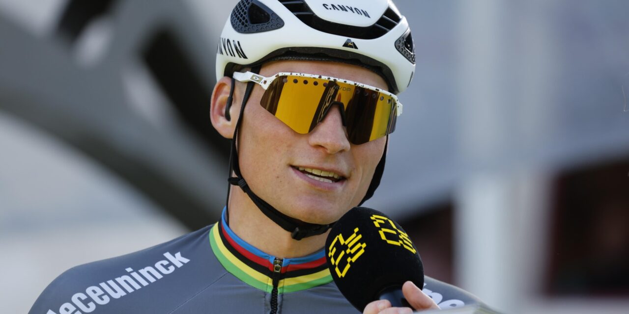 Mathieu van der Poel wil zich niet weer aan dezelfde steen stoten in Ronde van Vlaanderen