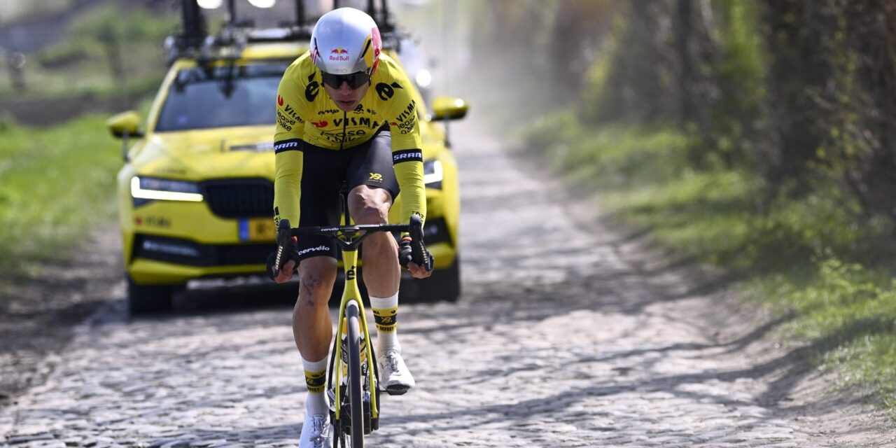 AI-model voorspelt Wout van Aert als winnaar van Parijs-Roubaix: “Beste kasseienrenner”