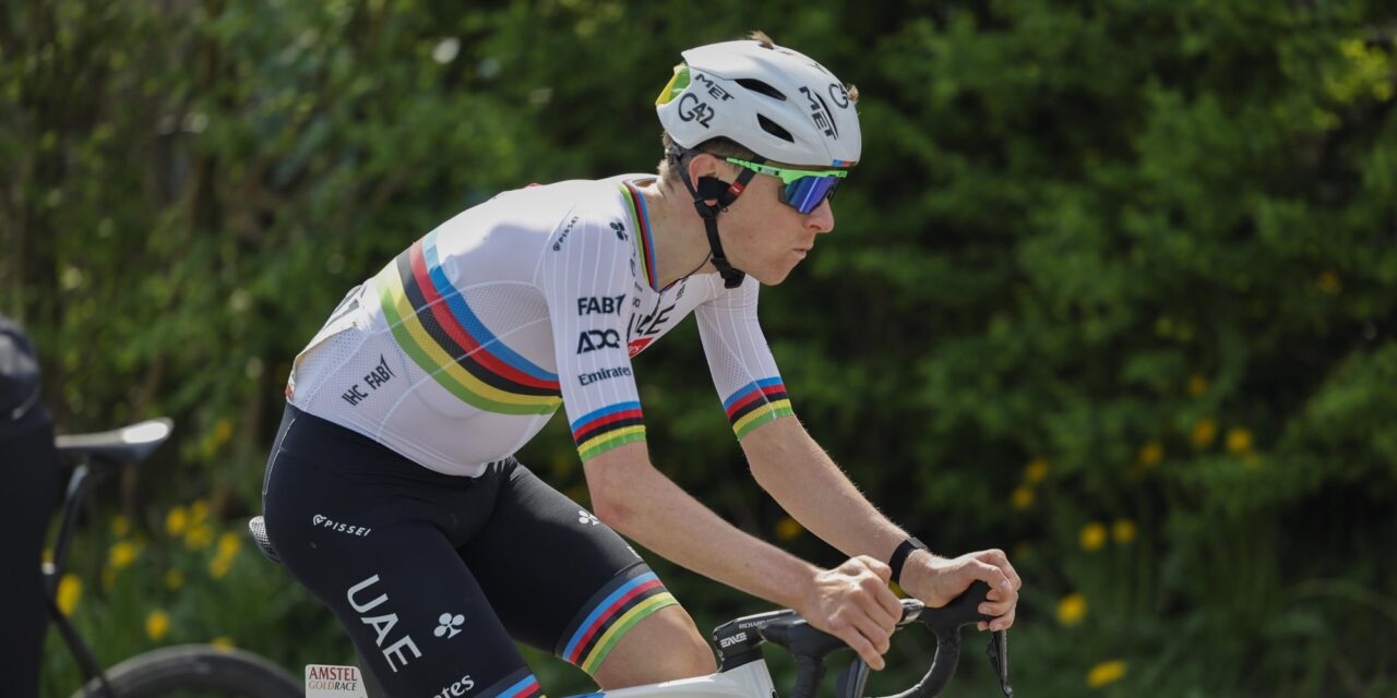 Is de koers al gereden? Tadej Pogacar begint aan ambitieuze solo in Amstel Gold Race