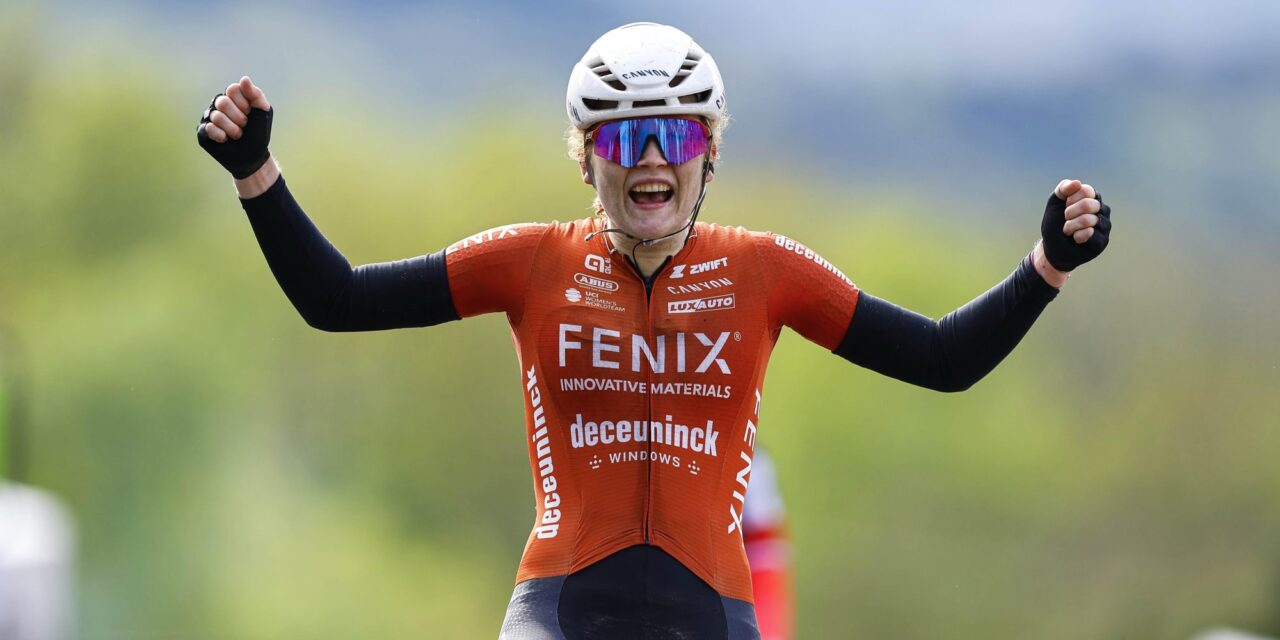 Puck Pieterse begint mountainbikecampagne mogelijk in Bike the Rock in Heubach
