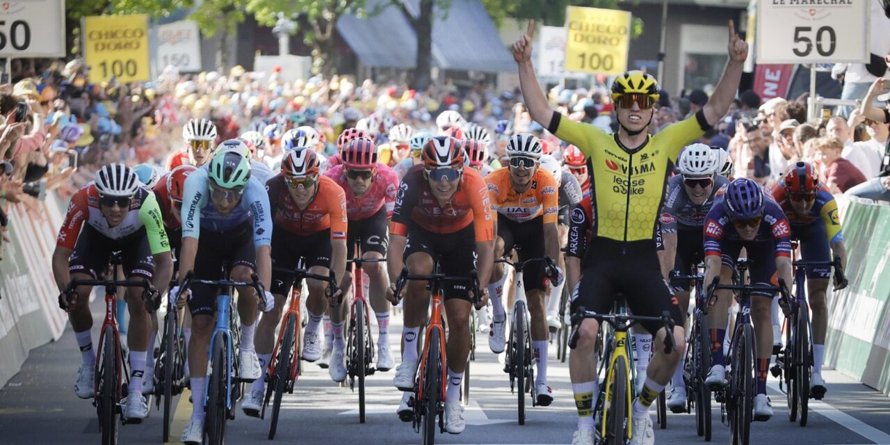 Matthew Brennan wint met twee vingers in de neus in Romandië, Huub Artz vierde