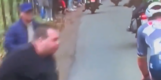 Man die spuugde naar Mathieu van der Poel in E3 Saxo Classic geïdentificeerd door politie
