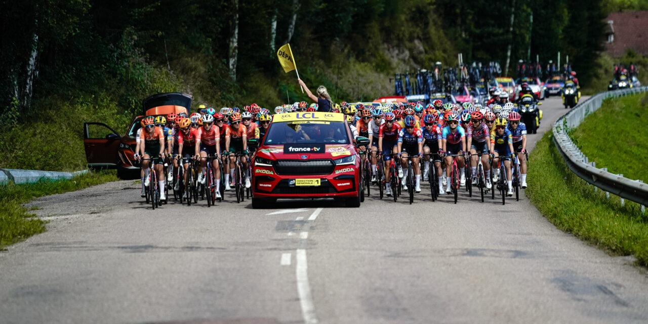 Škoda ook in 2025 hoofdsponsor Tour de France Femmes avec Zwift