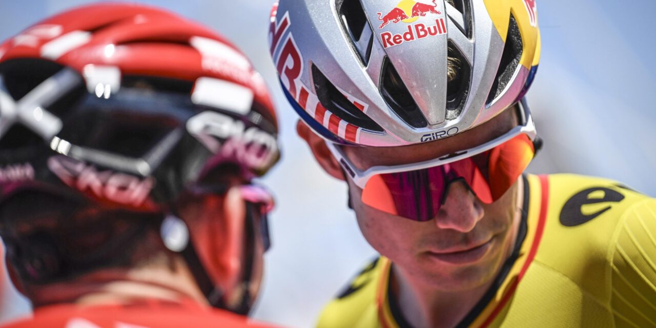 Wout van Aert wil ploegmaat Olav Kooij aan zege helpen: “Bocht wordt ijkpunt in de sprint”