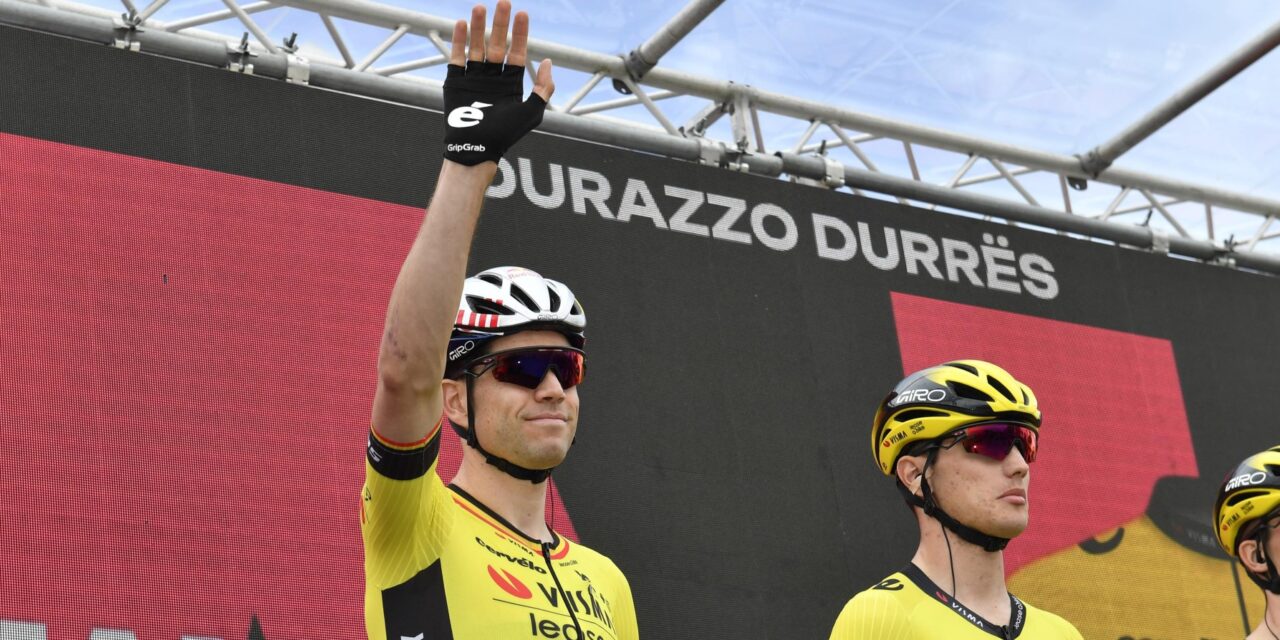 Giro 2025: Wout van Aert lost vroeg op Llogarapas en zegt roze droom definitief vaarwel