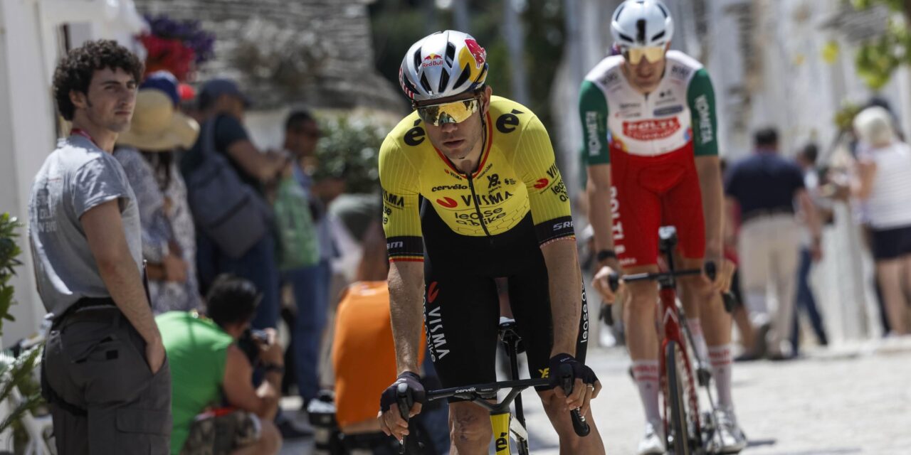 Wout van Aert gaat niet zweven ondanks verlossende Giro-zege: “Nog niet mijn beste benen”