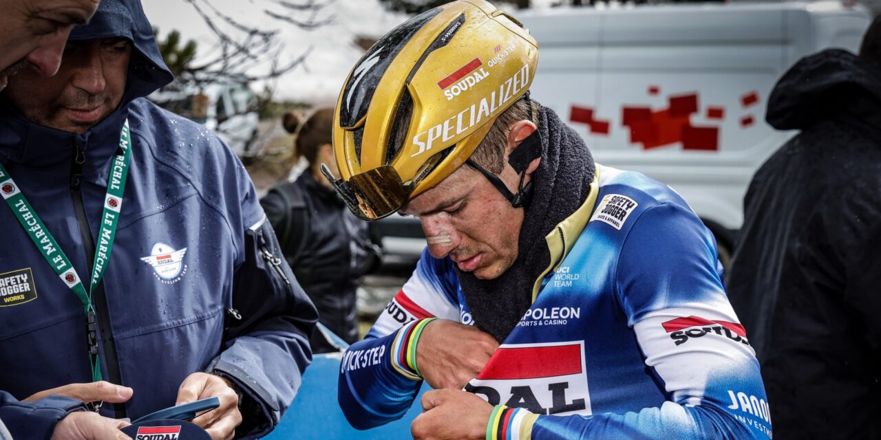 Soudal Quick-Step schrikt niet van tijdsverlies Remco Evenepoel: “Dit was wel ingecalculeerd”