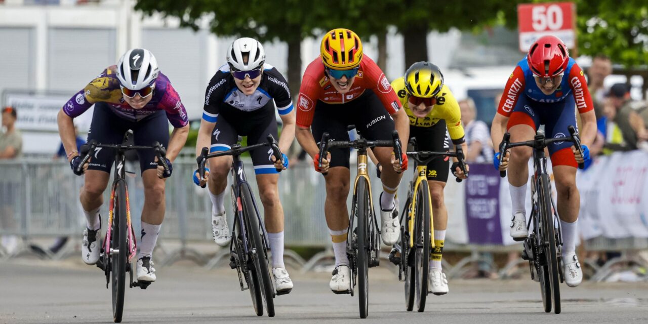 Marta Lach schenkt SD Worx-Protime zege in Festival Elsy Jacobs, Eva van Agt net naast podium