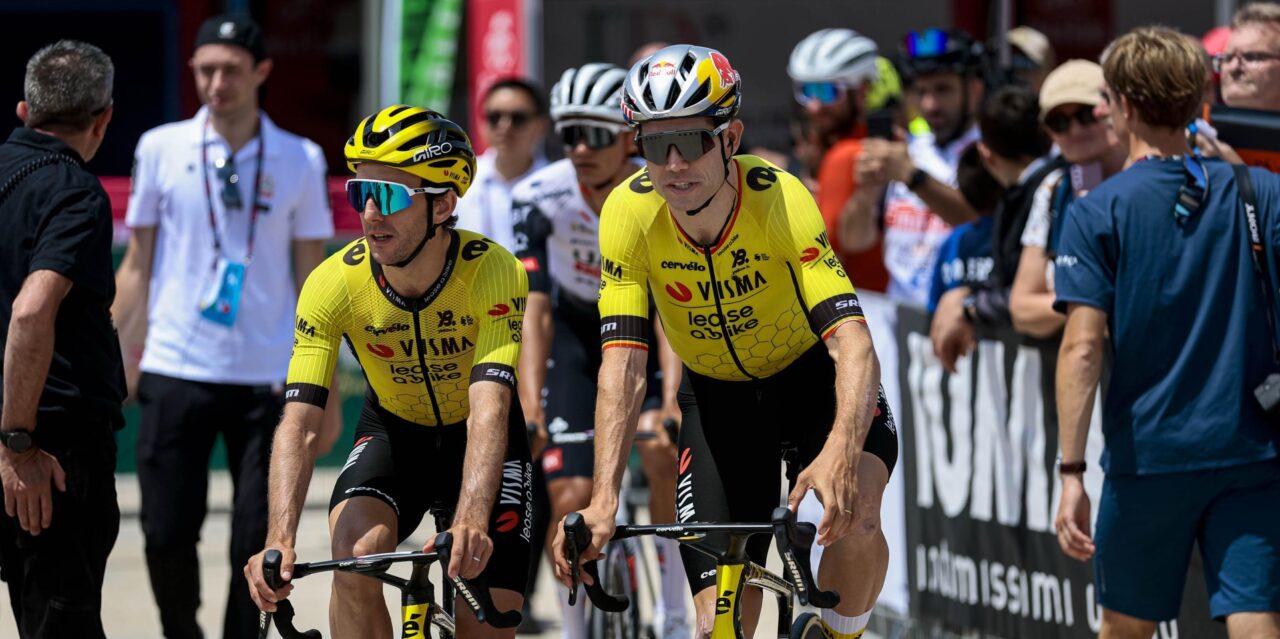Wout van Aert na mindere dag in Giro: “Realistisch wat er gebeurt, maar hopelijk vanaf nu beter”