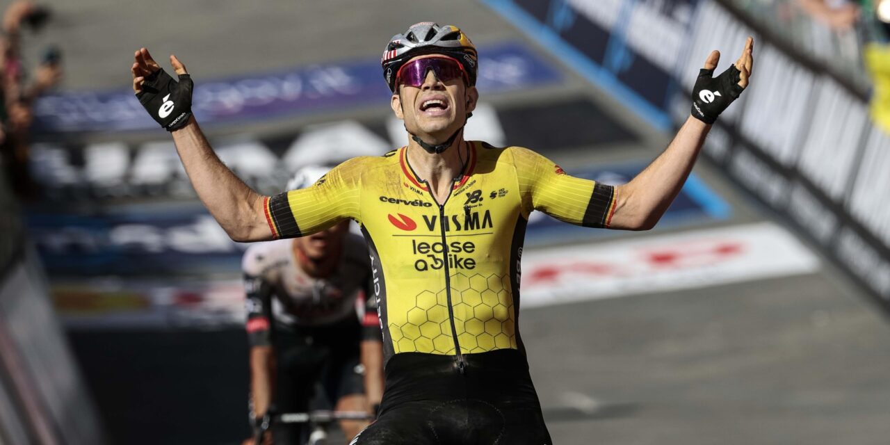 Giro 2025: Wout van Aert onttroont Mathieu van der Poel met KOM in Siena