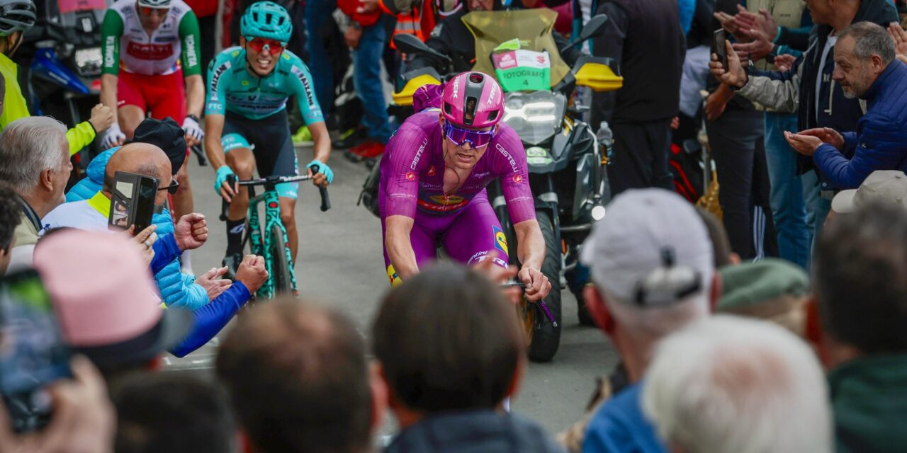 Giro 2025: Waarom Mads Pedersen alsnog het gat op de kopgroep met Wout Poels dichtreed