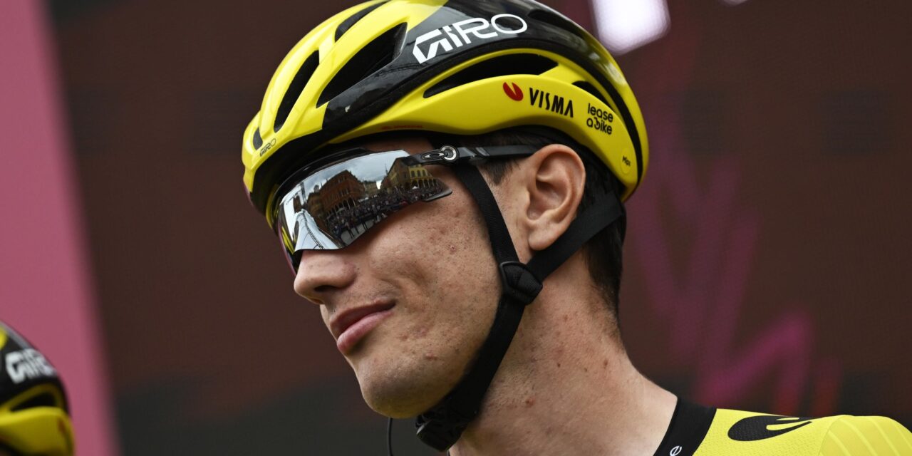 Olav Kooij sprint niet voor winst: “Niet genoeg vermogen om Asgreen terug te pakken”