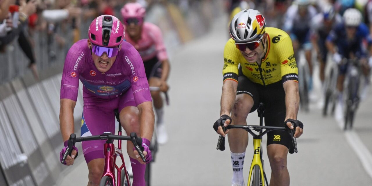 Wout van Aert baalt flink na tweede plaats: “Onderweg moest ik grote cartouche verschieten”