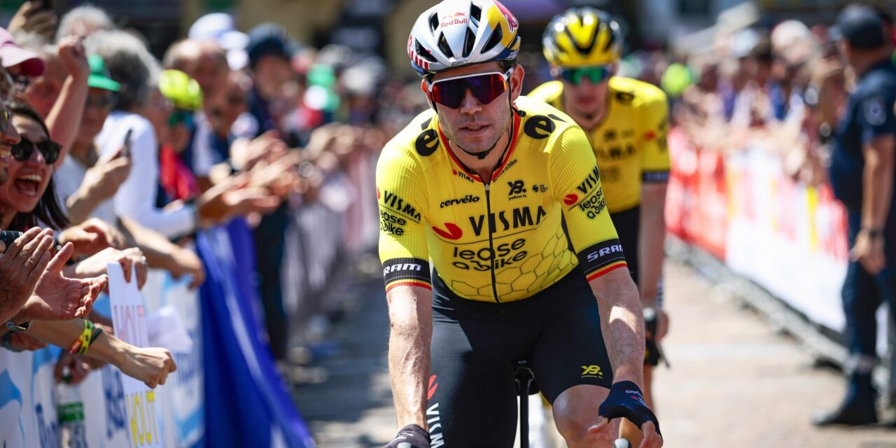 Wout van Aert ziet Ludo Dierckxsens als ‘inspiratie om in het leven te staan’