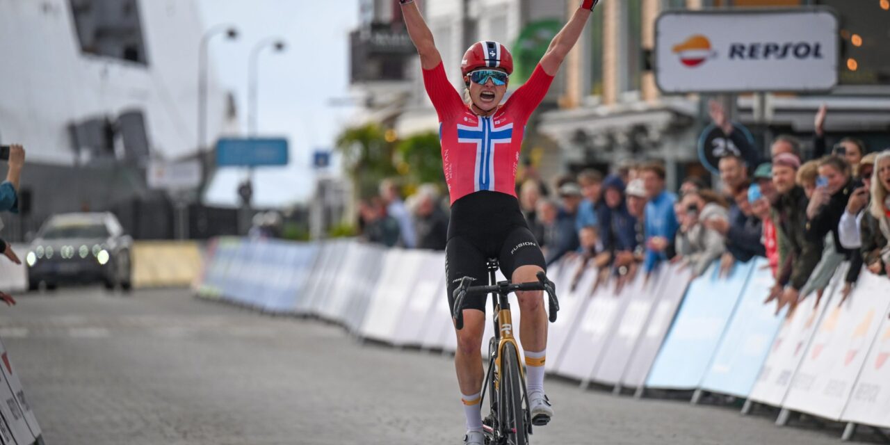 Ottestad onttroont Ghekiere met indrukwekkende solozege op slotdag Tour of Norway