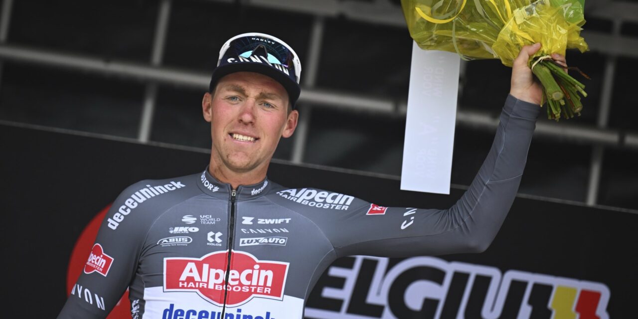 Timo Kielich dacht tijdens overwinningstocht in Antwerp Port Epic aan geblesseerde ploeggenoot