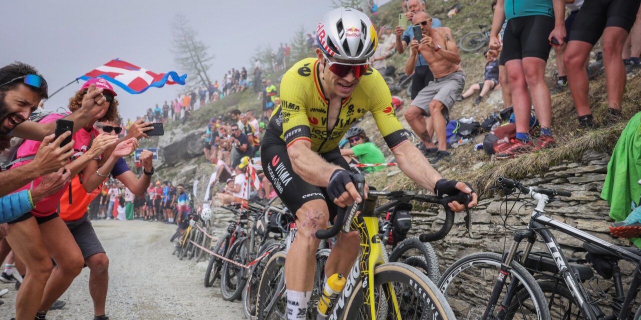 Het zag er niet alleen indrukwekkend uit: Wout van Aert breekt records in Finestre-rit