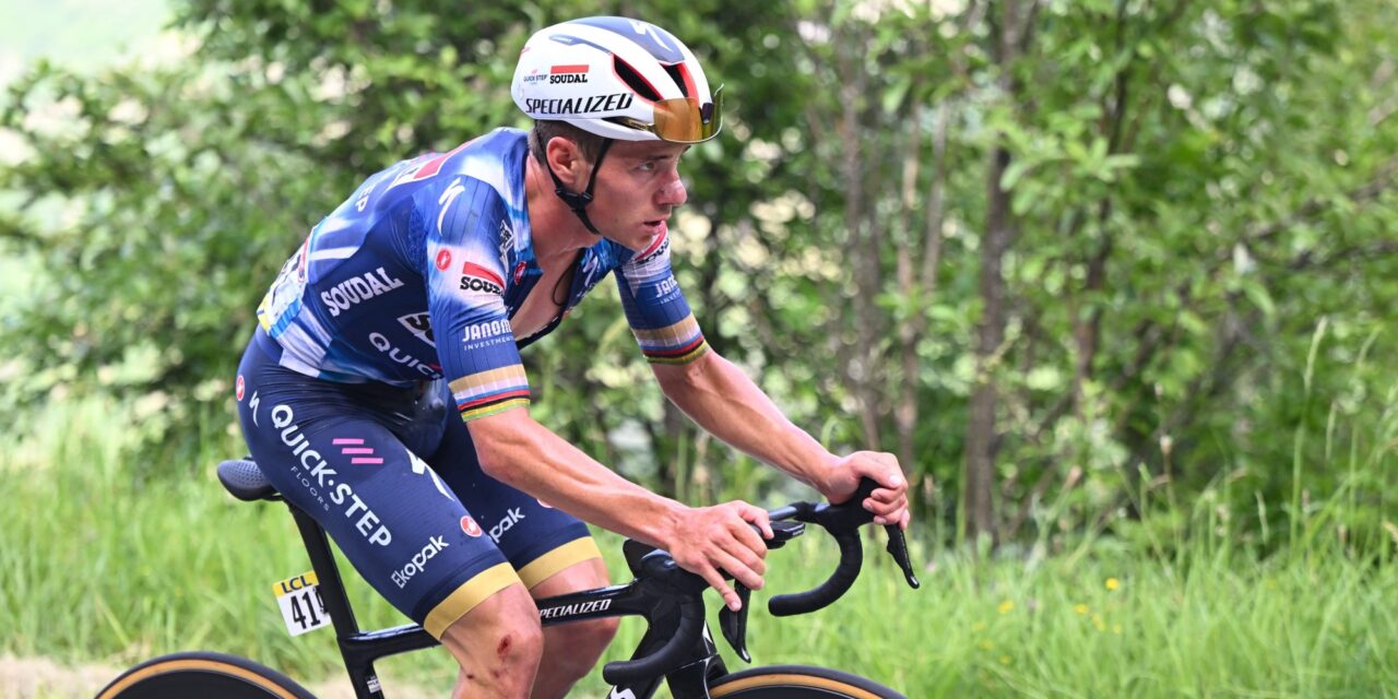 Remco Evenepoel blijkt niet 100% fit: “Al een hele week mee aan het worstelen”