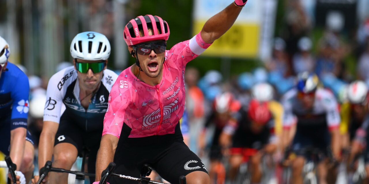 Vincenzo Albanese verrast met eerste WorldTour-zege in Ronde van Zwitserland