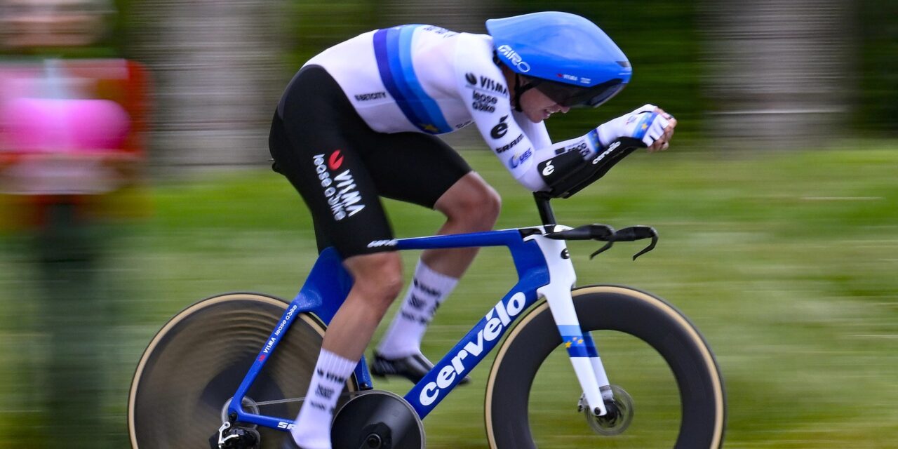 Edoardo Affini past voor Italiaans tijdritkampioenschap in functie van Tour de France
