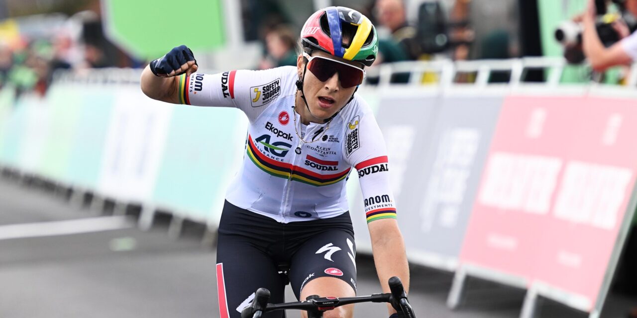 Le Court klopt Faulkner in verraderlijke openingsrit Tour of Britain, Wiebes derde