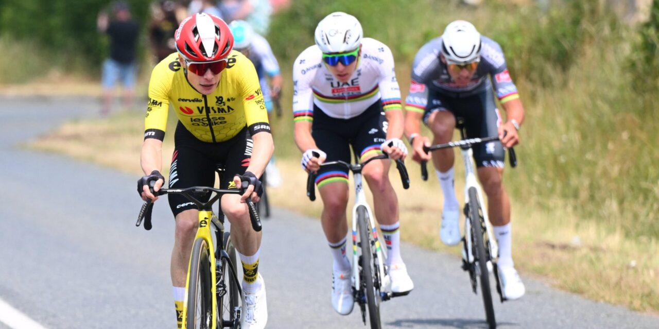 Gretige Jonas Vingegaard doet Pogacar en Van der Poel pijn: “Voor het eerst tweede in massasprint”