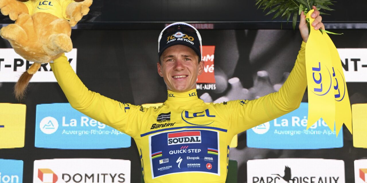 Remco Evenepoel rekent zich ondanks mooie uitgangspositie nog niet rijk: “Dat is nog nooit gebeurd”