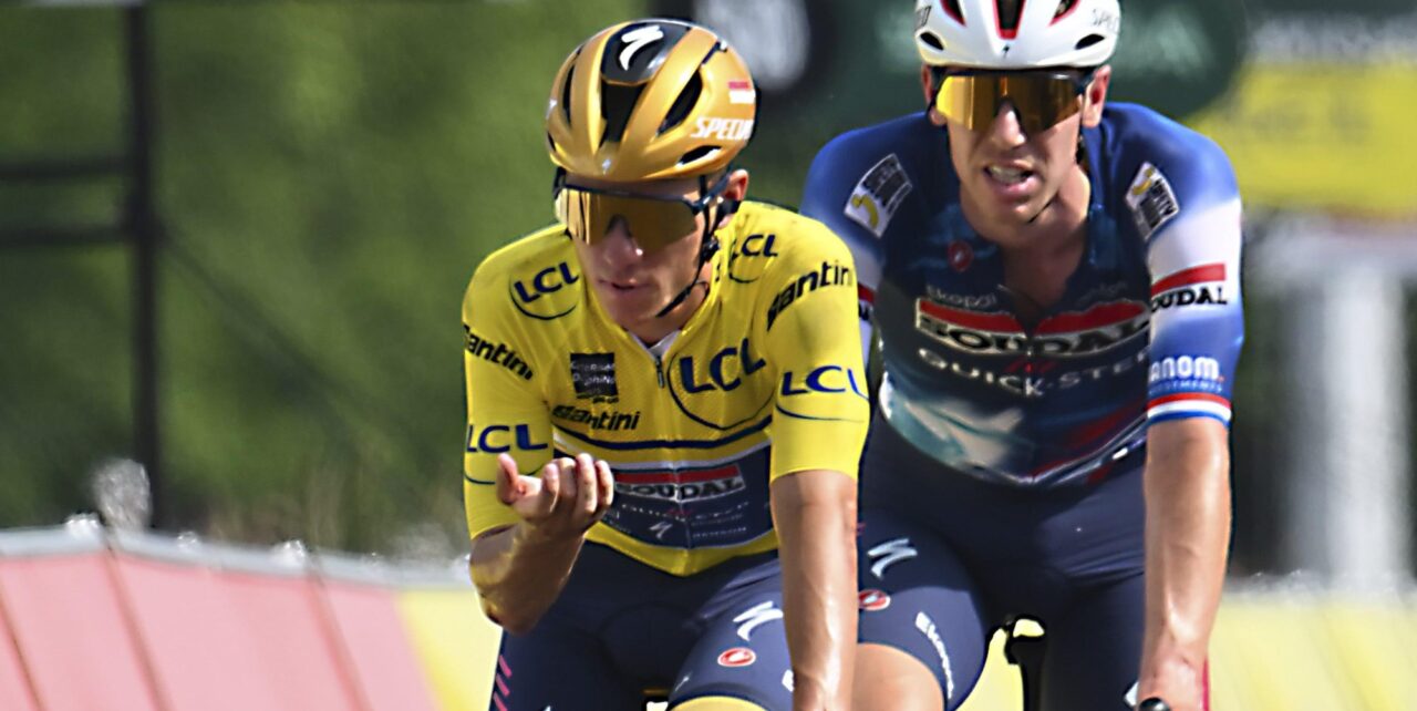 De val van Remco Evenepoel van dichterbij bekeken: Belg ging hard neer