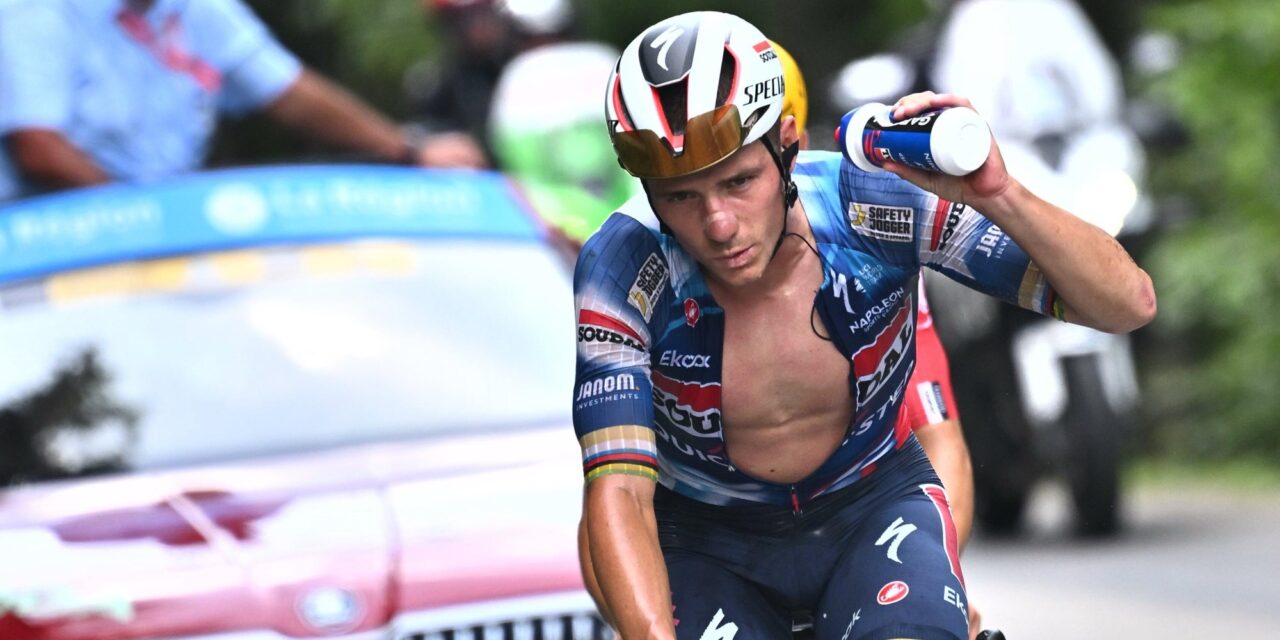Remco Evenepoel: “Hoop dat pollengehalte minder hoog zal zijn in de Tour”