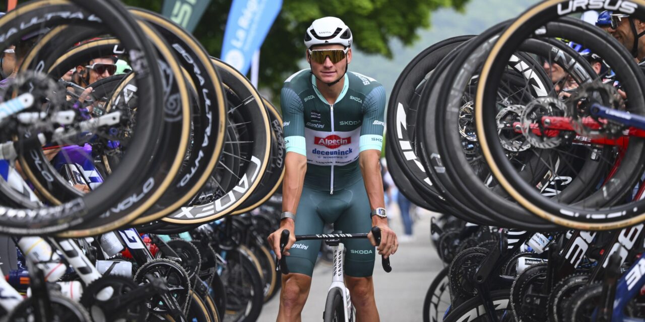Alle seinen op groen voor Mathieu van der Poel in Tour de France 2025