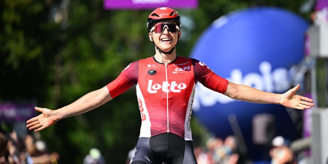 Zege Jenno Berckmoes in heuvelrit Baloise Belgium Tour, Filippo Baroncini leider na secondenspel