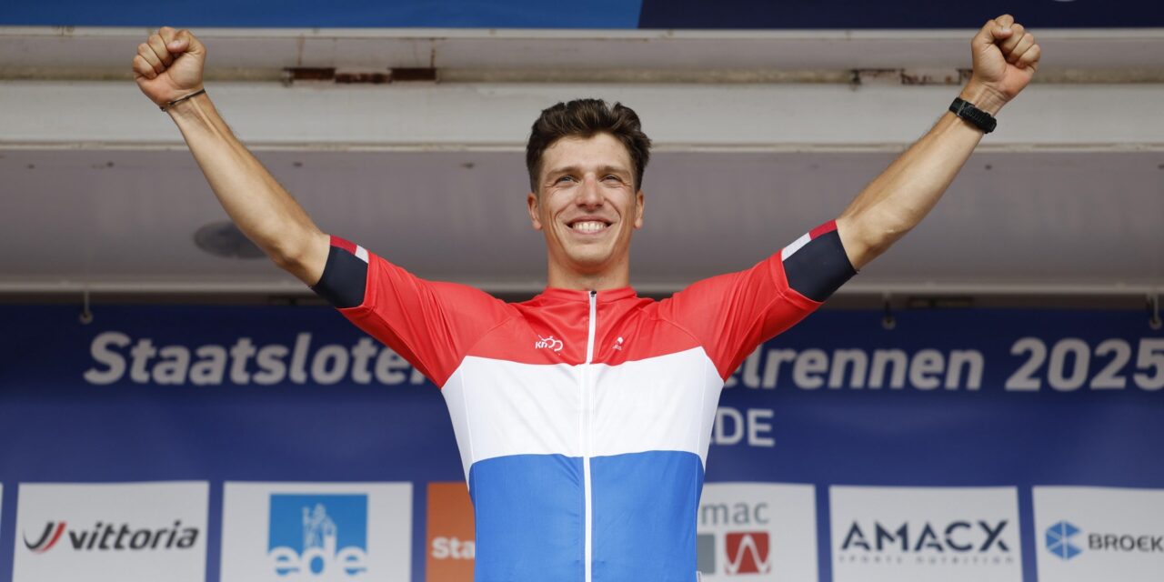 Danny van Poppel denkt na NK-zege ‘stiekem’ aan rol als sprintkopman